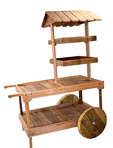 Carrito para eventos y fiestas ( desmontable) con tablas de palets