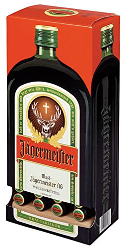 Preisvergleich Produktbild Jägermeister Kräuterlikör Automat, 35 % Vol. Alk., 60 x 20 ml Flasche - 60St.