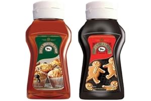 URBAN WELLBEING Lyle's Golden Syrup and Lyle's Black Treacle, 2 x 750g Easy Squeezy Bottles
