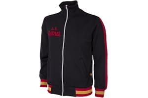 AS Roma Veste de Football rétro à col Long Homme