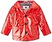 Petit Bateau Baby Girl Red Waxed Raincoat, 24M (34 inches)