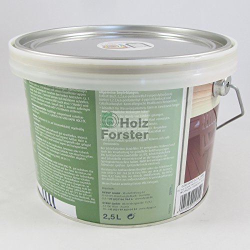 Gori 4052 Rapid Holzöl 9900 Farblos, 2,50 Liter - 3