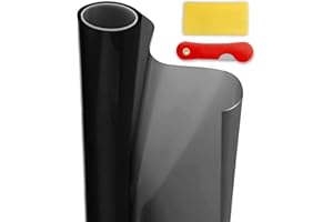 ‎NOXX Auto Tönungsfolie 35% VLT 50x600 cm Verdunkelung Schwarz Fensterfolie für Autoscheiben | Scheibentönungsfolie Spitzenqualität Scheibenfolie für Fahrzeuge Sonnenschutz Sichtschutzfolie