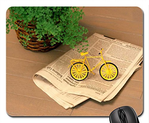 Preisvergleich Produktbild yellow bike Mouse Pad, Mousepad