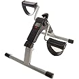 Easylife Portable Pedal Exerciser, Home Exercise Sitting Down Cardio Step Machine. Under Desk Mini Exercise Bike for Muscle Strength and Weight Loss