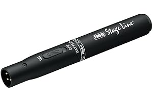 MONACOR Phantom Power Supply Adaptor (EMA-1) Mini XLR Input - XLR Output