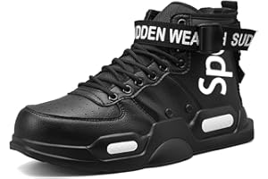 FUSHITON Baskets Mode pour Hommes Chaussures Montantes Chaussures de Course Chaussures de Marche Sport Baskets