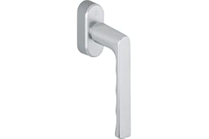 Hoppe Hamburg Secu Forte 11696370 Silver Anodised Window Handle 90° VK 32-42