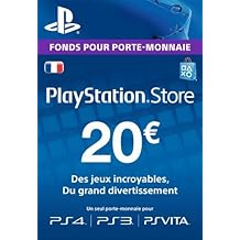 Carte Playstation Network 20 EUR [Code Jeu PSN PS4, PS3, PS Vita - Compte français]