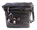 Produktbild LADY'S REAL LEATHER SHOULDER BAG IN BLACK SOFT SMOOTH DESIGNER CROSS BODY HANDBAG
