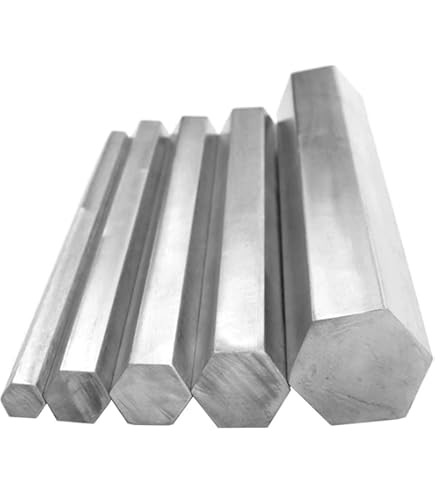 Barra Esagonale In Acciaio Inox 304 - Spazzolata, Larghezza 7mm, Lunghezza 500mm - Foto 12