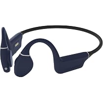 Casque À Conduction Osseuse Avec Micro, Sans Fil Bluetooth 5. 0 Oreille