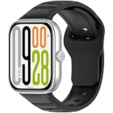 Rongep Xiaomi Redmi Watch 6/5/4/Mi Band 9 Pro/8 Pro ile Uyumlu Rugged Loop Kordon Rahat ve Yumuşak Mi Band 9 Pro Kordon Pin-a