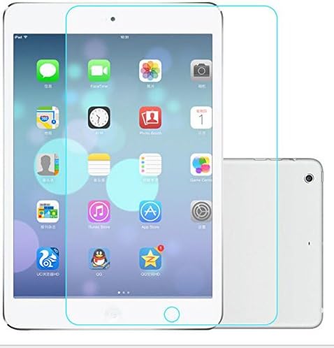 iPad Air 2 Screen Protector Tempered Glass,for iPad Air 2, 9H Hardness,2.5D Edge,Anti-Scratch,Case Friendly Retail Package (air 2)