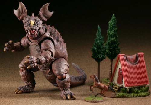 Godzilla Revoltech SciFi Super Poseable Action Figure #004 Baragon