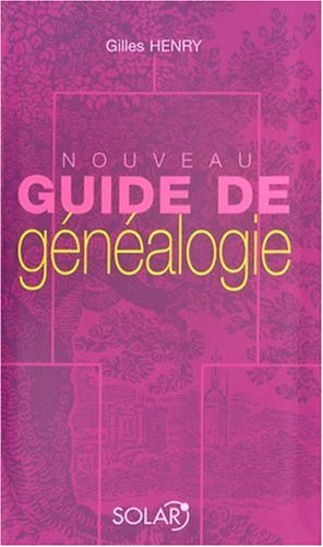 couverture de : Nouveau guide de g&eacute;n&eacute;alogie