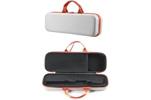 EUGOOCX Étui de Transport Rigide pour sèche-Cheveux Dyson Airstrait - Étui de Protection Portable pour Fer à Lisser(Gris)