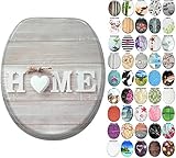 WC-Sitz mit Absenkautomatik (schließt sanft und leise)