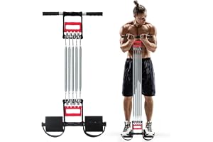 Buk Trimmer Handgripare Bröstförlängare Covvy 3 i 1 Pull-up Bars Fjäderövning Elastisk Sit Up Pull Rope Hem Fitnessutrustning