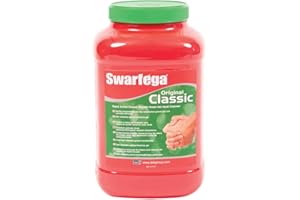 DEB Swarfega SWA45L Original Classic Hand Gel, Rapid Action Hand Wash for Working Hands, Smooth Green Gel Formula with Added Conditioner, Gentle on Skin, 4.5 Litre Tub