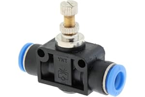 freneci Limiteur De Débit d'air des Contrôleurs De Vitesse pour Les Cylindres Et Le - 8mm