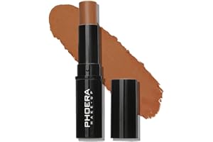 Anglicolor PHOERA Concealer Stick Highlighter Pen Contour Stick, Concealer Full Coverage, Waterproof Concealer Creamy Stick Contour Makeup for Eyes and Dark Circles (207Suede)