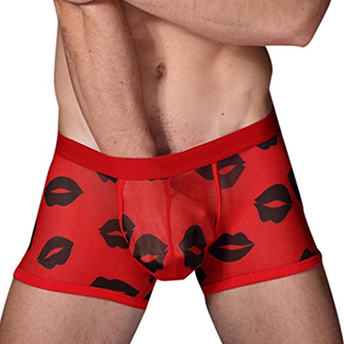 Bóxer para Hombre,YUYOUG Bóxer para Hombre Sexy Tanga Ropa Interior G-String Erotica Perspectiva Calzoncillos
