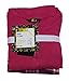Childrens Girls Nightwear/Sleepwear Plain Long Sleeve Top & Check Printed Pyjamas SetWith Elasticated Waist (6-7 Yrs, Pink Purple)
