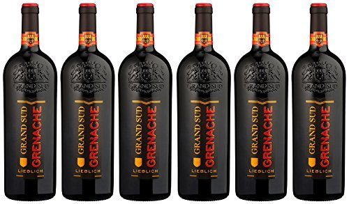 Grand Sud Vino Tinto - Pack de 6 Botellas de 1 l - Total: 6 l