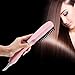 Hair Straightener Brush, Amir® Styling Comb, Instant Magic Silky Straight Hair Styling, High End LCD Temperature Display, Anti Scald, with PTC heating + Anion Hair Care, No Damage, Detangling Ceramic Styling Tool Easy to Use, Great for Mother's day [New 2 in 1]
