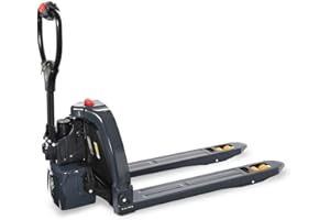 ‎HEMMDAL HEMMDAL Elektro-Hubwagen PTE | 1.500 kg Tragkraft | 1.150 mm Gabellänge | Lithium-Ionen-Batterie 24 V / 20 Ah | 4 h Ladezeit | mit externem Ladegerät | ideales Einstiegsgerät | Hubwagen elektrisch