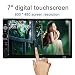 Produktbild KKmoon Universall 7 Zoll 2 Din HD Autoradio MP5 Player Multimedia mit Rückfahrkamera Unterstützt Bluetooth USB/TF FM Aux Eingang