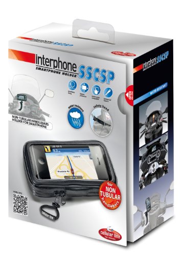 Cellularline SSCSP Scooter Passive holder Black - Holders (Mobile phone/smartphone, Scooter, Passive holder, Black, 360Â°, 13.5 cm)