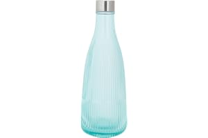 Cosy & Trendy Bouteille en verre Atla, 1L, Mineral Green-avec bouchon