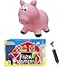 Produktbild Farm Hoppers Inflatable Bouncing Pink Pig with Pump by