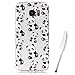 Produktbild Galaxy S7 Edge Silikonhülle, Galaxy S7 Edge Hülle mit Kleiner Panda Muster, Edaroo Comic Katze Blumen Tier Bunt Farbig Entwurf Ultraslim Dünn Transparent Durchsichtig Klar Soft Weich TPU Gel Silikon Handyhülle Bückseite Schutzhülle Schutz Case Cover für Samsung Galaxy S7 Edge