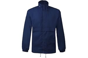 Niscioma Impermeabile Antivento con Cappuccio unisex - Giacca per Uomo e Donna, Caldo e alla Moda, Ideale per Attività all'Aperto, Varie Taglie e Colori Disponibili