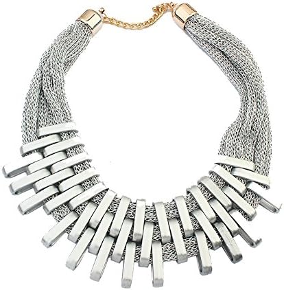 Layla Jewellery Vintage Retro Costume Jewellery Choker Necklace for Ladies Gold