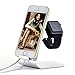 Produktbild Watch Charge Station Stand für Apple Watch | Aluminium 2 in 1 Universal Desktop Handy Ständer für Apple Watch Serie 3/2/1/airpods/iPhone X/8 7 6 6S Plus/iPad (beide 38 mm & 42 mm)