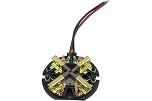 ALICER Porte-balais de charbon de rechange pour AEG Milwaukee M18 18 V M12 - Accessoire pour perceuse à percussion et visseuse à percussion.