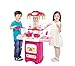 Produktbild Kinderküche COOK FUN HM824543 Pink, Küchenspielzeug, Spielküche, Küche mit Zubehör, Spielzeugküche, Kinderspielküche (PINK, KLEIN)