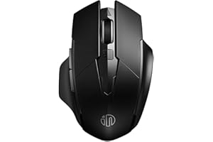 ‎INPHIC inphic Bluetooth Maus, Tri-Mode Bluetooth 5.0/4.0 + 2.4G Maus kabellos Wiederaufladbare, 800-1600DPI Funkmaus für Laptop PC Computer MacOS, 6 Tasten, Silent Click, 700mAh Akku