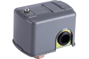 VIFERR Water Pump Pressure Control Switch Adjustable Double Spring Pole with Low Pressure Cut-Off Adjustable Double Spring Pole