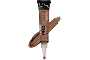 L.A. Girl PRO.Conceal HD High Definition Concealer, Dark Cocoa 8g - Creamy Blendable Formula for Flawless Coverage, Colour Correcting & Highlighting