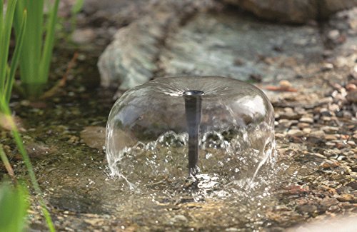 Solar Teichpumpe 10 Watt Solarmodul 610 l/h Förderleistung 1,5 m Förderhöhe Komplettset Gartenteich, 101013 - 5