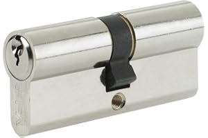 Yale PKM3030-NP- KM Superior 1 star Euro Cylinder lock - 30/30 (70mm) / 30:10:30 - Nickel Finish- High Security
