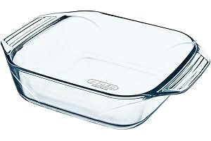 Pyrex Irresistible Teglia quadrata in vetro borosilicato, 29 x 22.5 x 7 cm, 2.3 L