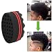 Bluelans® Hair Sponge Brush for Twists, Coils, Curls in Afro-Style Hair