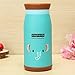 Produktbild Gearmax® 350ml Edelstahl Cartoon Vakuum Isolierflasche Thermosflasche, Travel Mug Wasserflasche mit Kreative Kartoon (Blau Elefant)