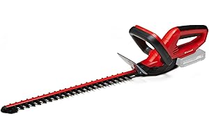 Einhell Power X-Change 18V Cordless Hedge Trimmer - 46cm (18 Inch) Cutting Length, Laser-Cut Diamond-Ground Steel Blades - GE-CH 1846 Li Electric Hedge Trimmer Cordless (Battery Not Included)